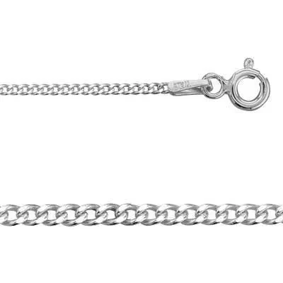 Sterling Silver 20 inch Tight Curb Chain