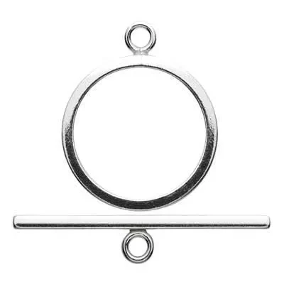 Sterling Silver Basic Toggle