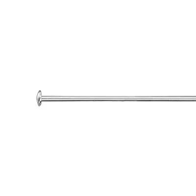 Sterling Silver 1.5 inch 24 gauge Headpin
