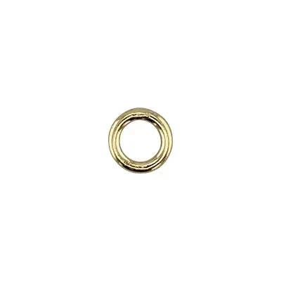 Gold-Filled 4mm 21 gauge Soldered Closed Jump Ring