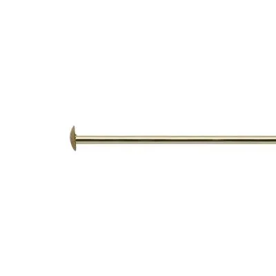Gold-Filled 3 inch 24 gauge Headpin