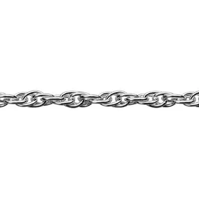 Sterling Silver Seamed Snake Chain 1.4mm, Size Various