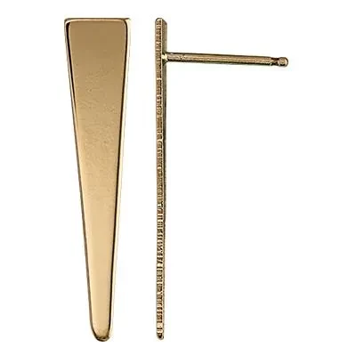 Gold-Filled Medium Spike Ear Posts