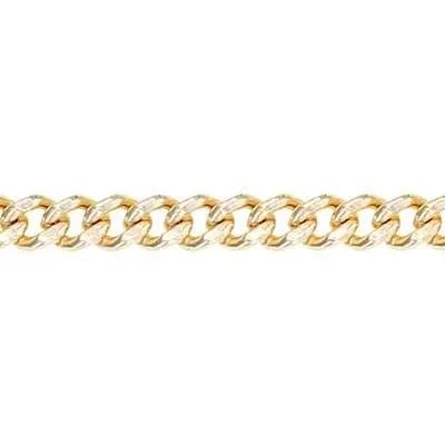 Gold-Filled 2.3mm Curb Chain Footage