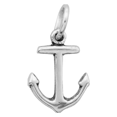 Sterling Silver Cast Anchor Charm