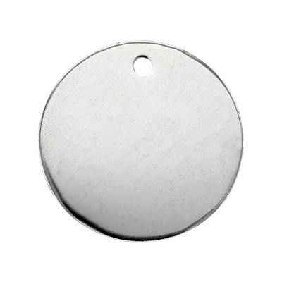 Sterling Silver 13mm 21 gauge Circle Blank