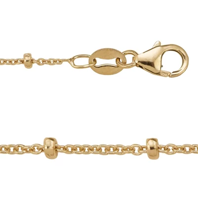 Gold-Filled 16 inch 1mm Satellite Chain