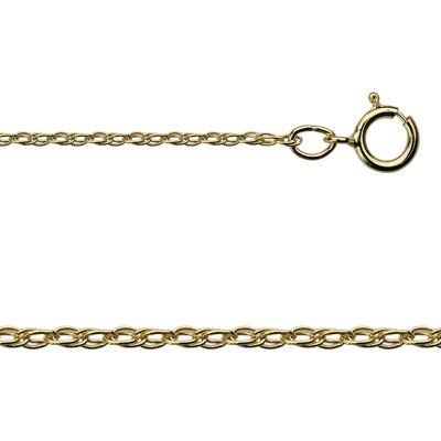 Gold-Filled 18 inch 1mm Double Rope Chain