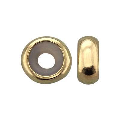Gold-Filled Rondell Stopper Bead