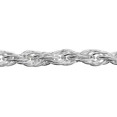 Sterling Silver 2.5mm French Rope Chain Footage