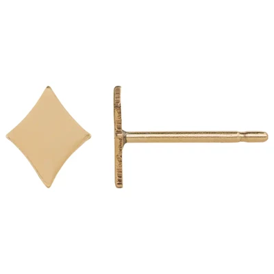 Gold-Filled Tiny Diamond Post Earrings
