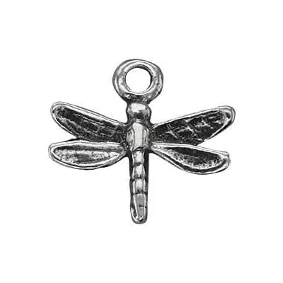 Sterling Silver Tiny Dragonfly Charm