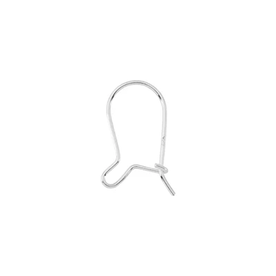 Sterling Silver Small Kidney Earwires