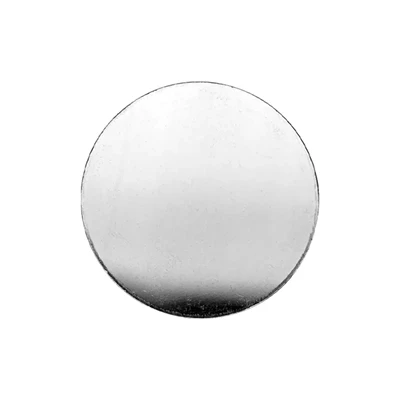 Sterling Silver 10mm 22 Gauge Circle Blank No Hole