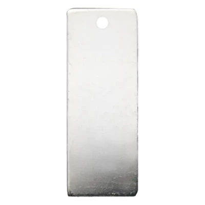 Sterling Silver Thick 6x16 Rectangle Bar Blank