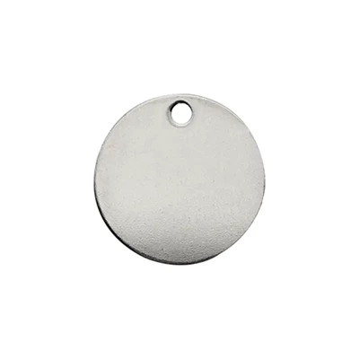 Sterling Silver 8mm 18 gauge Circle Blank