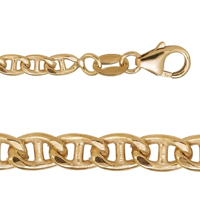 Gold-Filled 18 inch 3mm Marine Chain