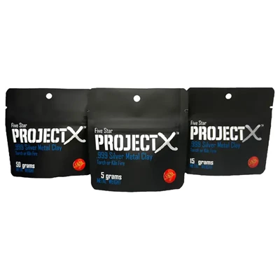 5 Gram Pack 999 Project X Silver Clay