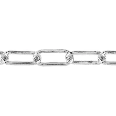 Sterling Silver 2.5mm Drawn Cable Chain Footage