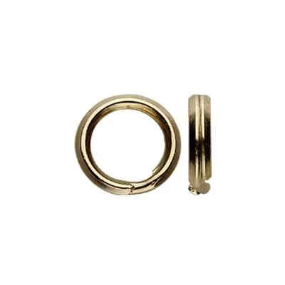 Gold-Filled 6mm Split Jump Ring