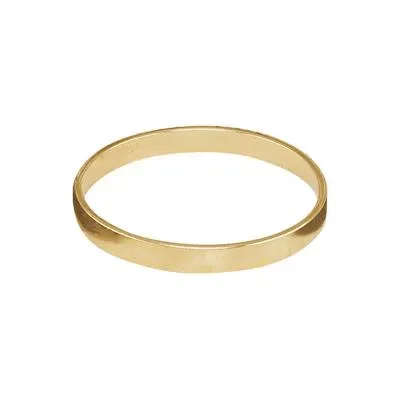 Gold-Filled Flat Ring Band Size 7