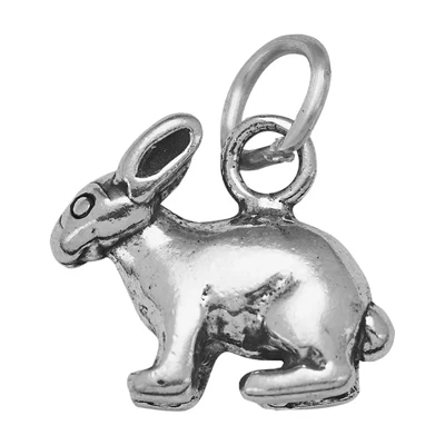 Sterling Silver Lucky Rabbit Charm