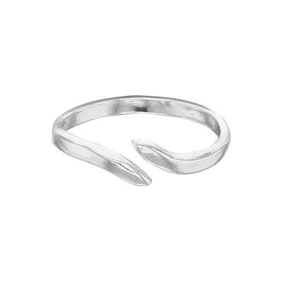 Sterling Silver Adjustable Bypass Ring Shank