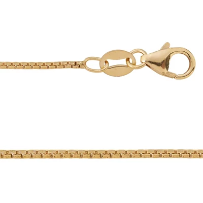 Gold-Filled 18 inch Box Chain Necklace