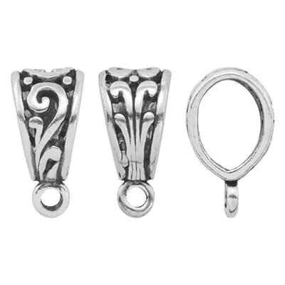 Sterling Silver Fancy Standard Bail