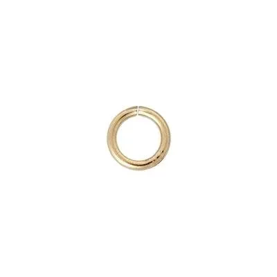 14K Gold 4mm Jump Rings