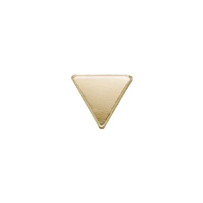 14 Karat Gold Small Triangle Solder Ornament