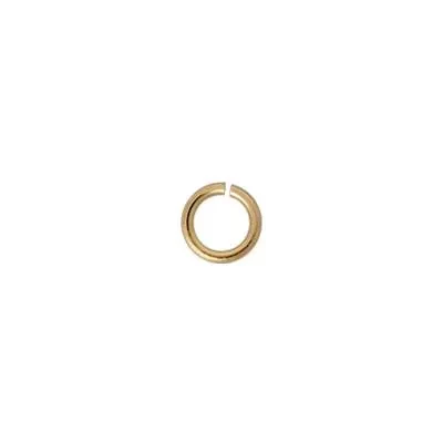 14 Karat Gold 3mm OD 24 gauge Open Jump Ring