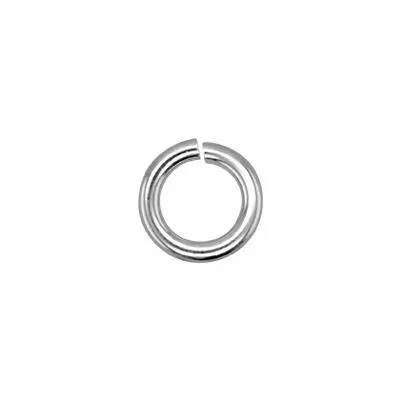 Sterling Silver 5.5mm 18 gauge Jump Rings