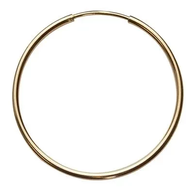 Gold-Filled 27mm Endless Hoops