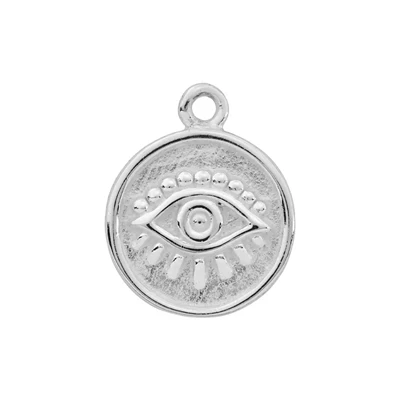 Sterling Silver Evil Eye Charm