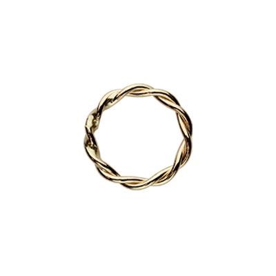 Gold-Filled 6mm Twist Circle Link