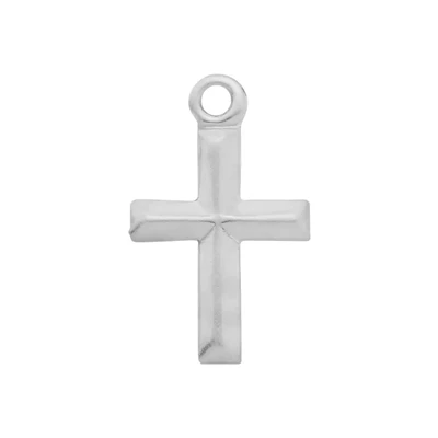 Sterling Silver Light Cross Charm