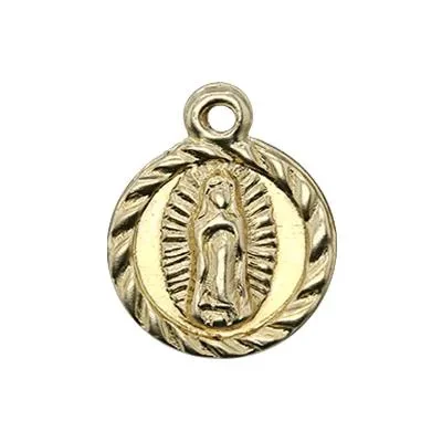 Gold-Filled Our Lady of Guadalupe Medal