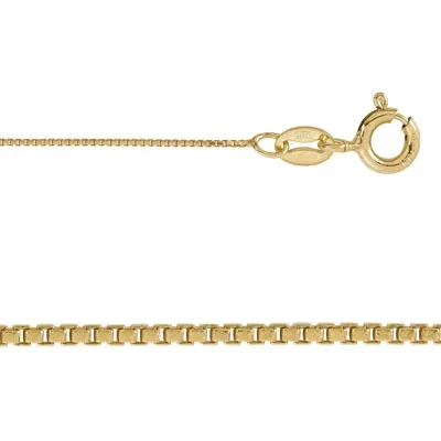 Gold-Filled 18 inch Tiny Box Chain