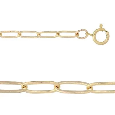 Gold-filled 18 inch Paperclip Chain