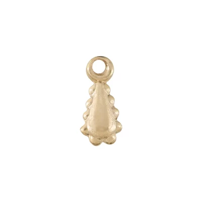 Gold-Filled Tiny Teardrop Charm
