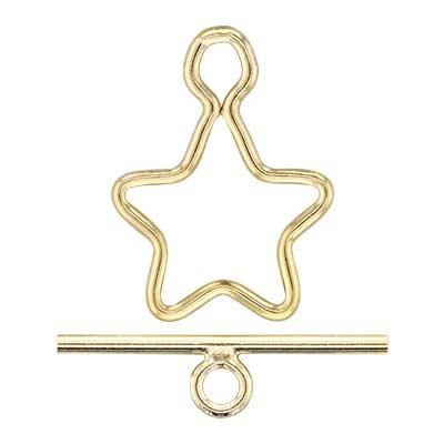 Gold-Filled Star Toggle