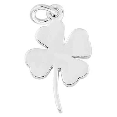 Sterling Silver Four Leaf Clover Charm