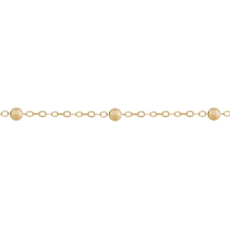 Gold-Filled 1mm Saturn Chain Footage